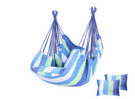 Foto van Meubels 120kg weight capacity hammock chair swing seat travel camping garden kids portable hanging w