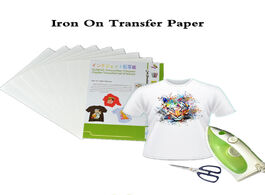 Foto van Kantoor school benodigdheden 20pcs lot iron on inkjet heat transfer printing paper a4 for textil tsh