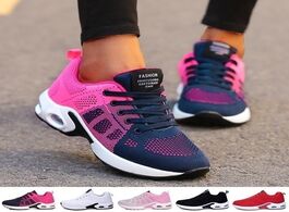 Foto van Schoenen women running shoes breathable casual outdoor light weight sports walking sneakers tenis fe