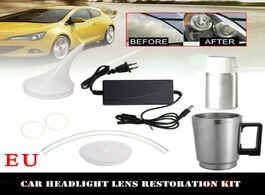 Foto van Auto motor accessoires car headlight lens repair tool restoration heating atomization cup restore ki
