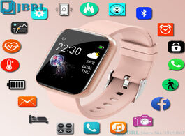Foto van Horloge full touch digital watch women sport men watches electronic led male ladies wrist for clock 