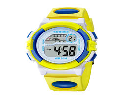 Foto van Horloge 2020 sports watches new waterproof outdoor colorful luminous led digital alarm children wris