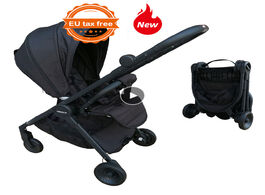 Foto van Baby peuter benodigdheden lightweight stroller travel portable pram reversible pushchair eu standard