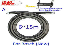 Foto van Auto motor accessoires 6 15m high pressure washer hose water cleaning pipe cord car extension plasti