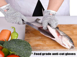 Foto van Beveiliging en bescherming grade 5 anti cutting gloves wear resisting labor protection scraping knif