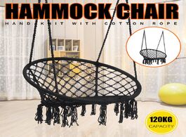 Foto van Meubels nordic style round hammock outdoor indoor dormitory bedroom hanging chair for child adult sw