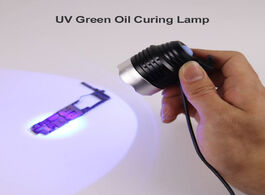 Foto van Lampen verlichting mobile phone repair tools usb uv glue curing lamp green oil heating light for sma