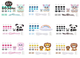 Foto van Baby peuter benodigdheden 1 set of silicone beads food grade teeth wooden rodent without bpa accesso