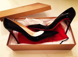 Foto van Schoenen new brand red women s shoes high heels bottom 8cm 10cm 12cm classic heel pumps party