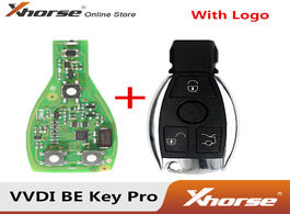 Foto van Auto motor accessoires xhorse vvdi be key pro improved version with smart shell 4 button for benz ge