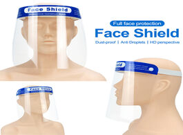 Foto van Beveiliging en bescherming 10pcs safety full face shield anti droplet protective faceshield cover vi