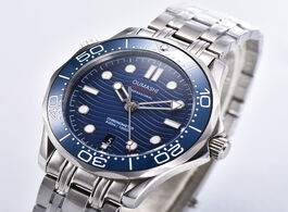 Foto van Horloge 42mm men s automatic mechanical watch black 007 ceramic bezel sapphire glass luminous waterp
