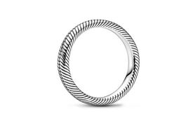 Foto van Sieraden 925 sterling silver 2020 new autumn color snake chain pattern ring for women brand engageme