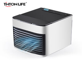 Foto van Huishoudelijke apparaten mini usb air cooler fan portable conditioner humidifier purifier light desk