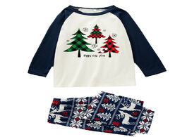 Foto van Baby peuter benodigdheden merry christmas family pajamas pants set tree letters matching clothes sle