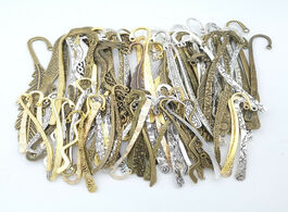 Foto van Sieraden hot sale 100g zinc alloy metal mixed bookmark pendant antique bronze bracelet necklace diy 