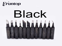 Foto van Gereedschap 1pcs black 900m soldering tips for hakko eruntop 936 937 8586 smd rework station