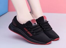 Foto van Schoenen sagace women shoes ladies casual flat anti slip sport walking sneakers mesh breathable runn
