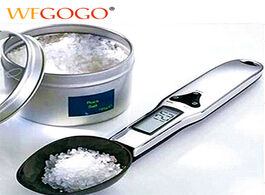 Foto van Huis inrichting 300g 0.1g portable lcd digital kitchen scale measuring spoon gram electronic weight 