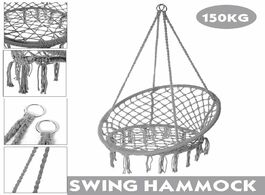 Foto van Meubels 150kg round hammock chair outdoor indoor dormitory bedroom yard for child adult swinging han