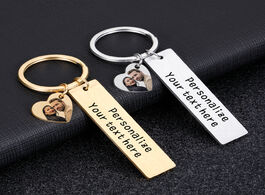 Foto van Sieraden wedding anniversary birthday gifts couple keychain for boyfriend girlfriend customed privat