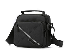 Foto van Tassen men s shoulder bags business nylon messenger bag cellphone sports crossbody handbag for casua