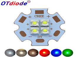 Foto van Lampen verlichting cree xpe2 xp e2 4chips 4led 3v6v12v 10w12w cool neutral warm white red blue green