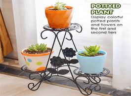 Foto van Meubels european style plant stand pot durable shelf flower storage rack holder outdoor furniture de
