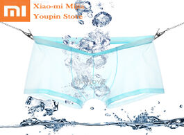 Foto van Huishoudelijke apparaten xiaomi mijia summer ultra thin men s panties ice silk seamless boxer solid 