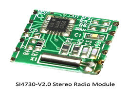 Foto van Elektronica componenten si4730 v2.0 fm radio module stereo