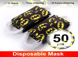 Foto van Beveiliging en bescherming 10 20 50 100 200pcs disposable face mask industrial 3ply ear loop mouth c
