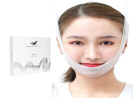 Foto van Schoonheid gezondheid resusable silicone thin face mask slimming bandage skin care belt shape lift r