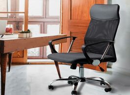 Foto van Meubels 360 rotating office chair adjustable backrest gaming computer liftable mesh furniture hwc