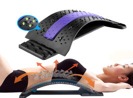 Foto van Schoonheid gezondheid back stretch equipment massager massageador magic stretcher fitness lumbar sup