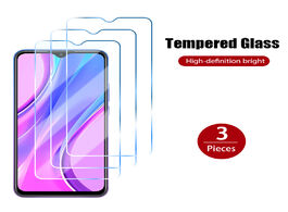 Foto van Telefoon accessoires 1 2 3pcs phone protective glass for redmi 9 tempered 9h hard screen protector o