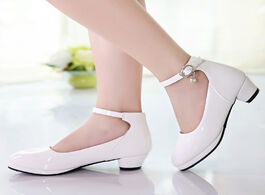 Foto van Baby peuter benodigdheden girls leather shoes for kids princess sandals dress school fashion diamond