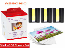 Foto van Computer 6 inch cp1300 for canon selphy ink paper set cp1200 cp1000 cp910 cp900 cp800 cp810 cp820 3 