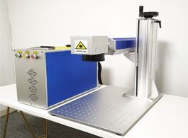 Foto van Gereedschap factory direct 30w raycus fiber laser metal marking machine engraving for aluminum gold 