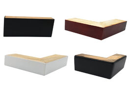Foto van Meubels 1pcs solid wood furniture leg sofa bathroom support tea table bed foot pad accessories