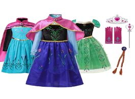 Foto van Baby peuter benodigdheden muababy anna elsa dress up fancy clothes for girl floral birthday party go
