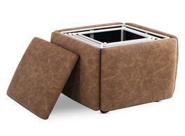 Foto van Meubels 5 in 1 multifunctional rubik s cube combination sofa stool folding chair nordic living room 