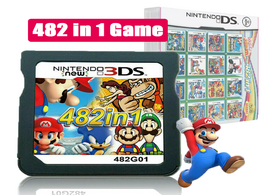 Foto van Speelgoed mario album video game card 482 in 1 cartridge console for nds ndsl 2ds 3ds 3dsll ndsi