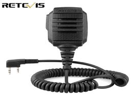 Foto van Telefoon accessoires retevis rs 114 ip54 waterproof speaker microphone for kenwood h777 rt3s rt5r rt