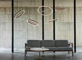 Foto van Lampen verlichting nordic pendant light home decor loft suspension luminaire design for living room 