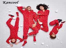 Foto van Baby peuter benodigdheden kancool christmas family matching pajamas winter santa claus elk print cas