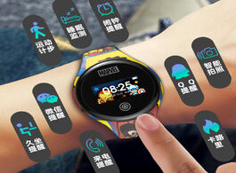 Foto van Horloge disney smart watch marvel children frozen waterproof incoming call heart rate time message s
