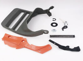 Foto van Gereedschap hundure chainsaw parts handle guard brake cover lever knee joint sleeve kit fit husqvarn