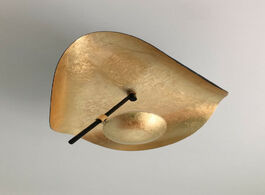 Foto van Lampen verlichting postmodern designer black golden chandelier dining room light luxury living flyin