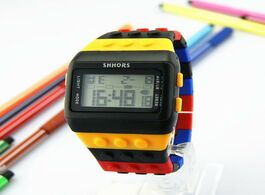 Foto van Horloge new fashion waterproof unisex colorful digital wrist watches sport watch with color