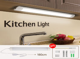 Foto van Lampen verlichting full set led tube under cabinet lights for kitchen bedroom wardrobes closet light